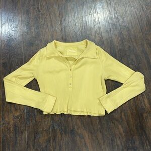 Aerie Collared Long Sleeve